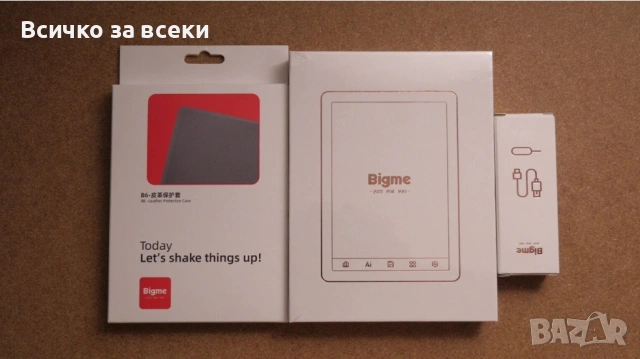 Цветен четец за книги Bigme B6 4gb Ram, снимка 4 - Електронни четци - 54211712
