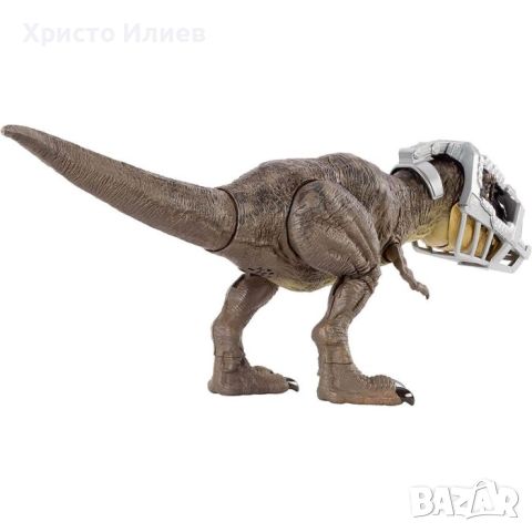 Джурасик свят Jurassic World Динозавър Тиранозавър Т Рекс REX със звук и Движения Mattel, снимка 5 - Фигурки - 45319969