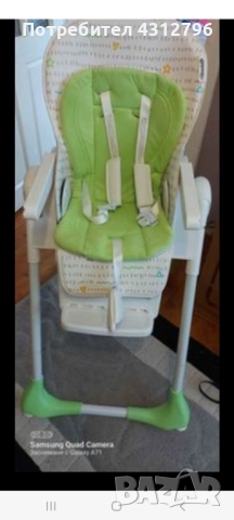 Използвано 2,3 пъти 3позиции на височина става и в легнало положение, снимка 5 - Столчета за хранене - 52677715