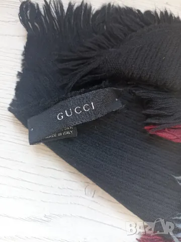 Дамски шал Gucci, снимка 2 - Шалове - 48753068