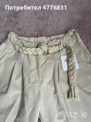 Чисто нов бежов панталон., снимка 2 - Панталони - 54225031