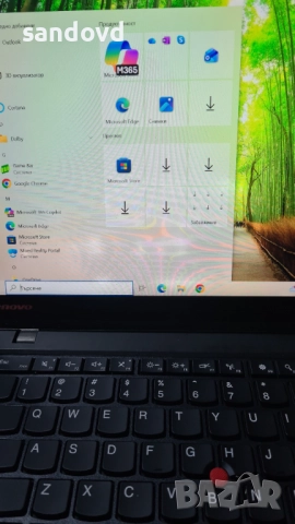 коледен лаптоп LENOVO  T-440S ТЬЧСКРИН  цена 200лв, снимка 7 - Лаптопи за дома - 52850483