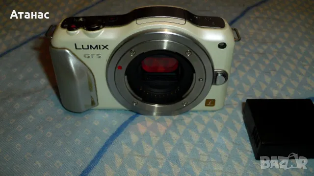 Фотоапарат Panasonic Lumix DMC-GF5 12.1MP Mirrorless Full HD, снимка 2 - Фотоапарати - 48109653