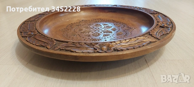 дърворезба пано за ценители 30см , снимка 4 - Пана - 53848756