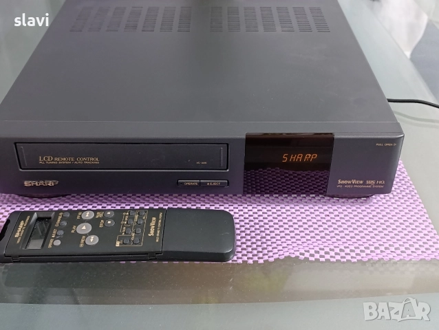 Видео Sharp VXS VC-A48GM, снимка 10 - Плейъри, домашно кино, прожектори - 52331015