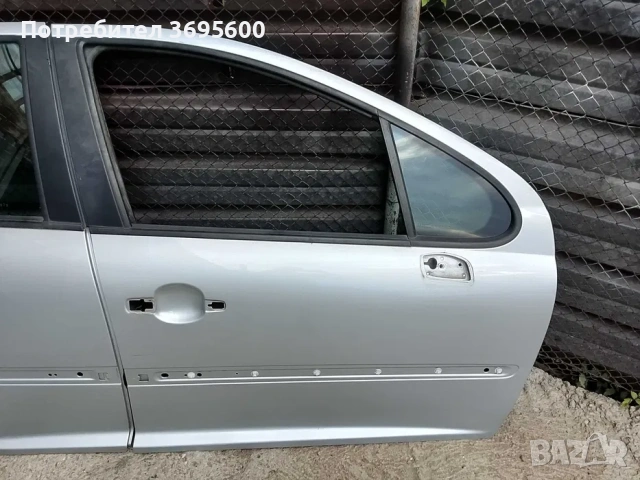 Врати Пежо 207 комби Peugeot sw стъкло врата лява дясна предна задна, снимка 3 - Части - 53778526