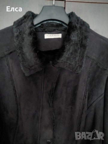 Кожено палто, снимка 3 - Палта, манта - 51951556