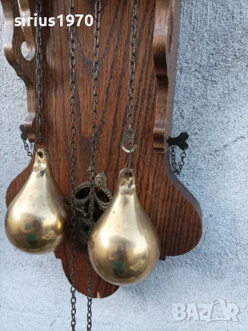 Атлас холандски рисуван стенен часовник, снимка 5 - Стенни часовници - 49982641