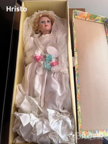 Порцеланова кукла , снимка 2 - Кукли - 50156590