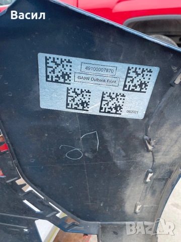 Subaro  forester предна броня, снимка 4 - Части - 54224664