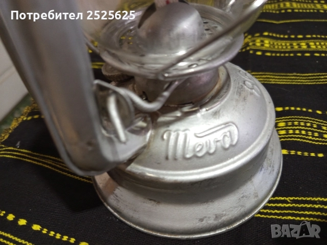 Газен фенер "Мева 864" -Чехословакия, снимка 5 - Антикварни и старинни предмети - 51788287