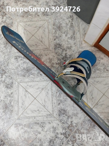 Сноуборд с автомати 