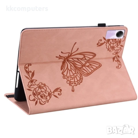 Xiaomi Redmi Pad SE 11 Butterfly Flower Кожен Калъф и Протектор, снимка 10 - Калъфи, кейсове - 51141049