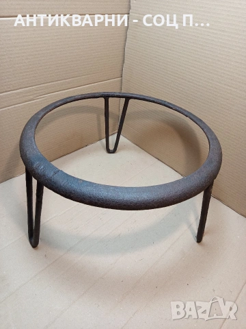 Стар Голям Ръчно Изработен Масивен Саджек Пиростия За Огнище. 4.400кг. НОМЕР 1708., снимка 9 - Антикварни и старинни предмети - 53818402