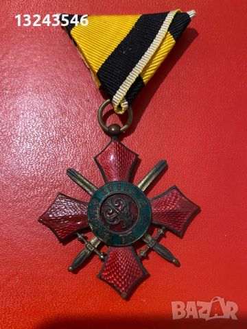 Орден за военна заслуга 5 степен с кутия Царство България, снимка 1 - Други ценни предмети - 46192469
