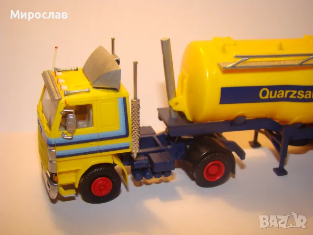 H0 1/87 HERPA SCANIA ЦИСТЕРНА МОДЕЛ ИГРАЧКА КАМИОН КОЛИЧКА, снимка 2 - Колекции - 48383166