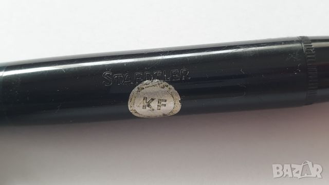 STAEDTLER Винтидж писалка черен целулоид - 14 k златeн писец, снимка 13 - Антикварни и старинни предмети - 45639086