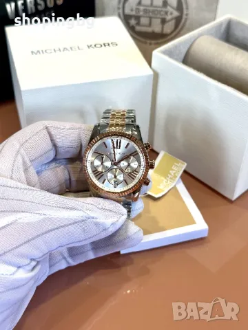 Дамски часовник Часовник Michael Kors MK5735 Lexington Chronograph, снимка 8 - Дамски - 47257311