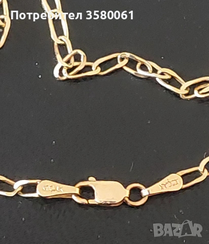 Златна гривна 585, снимка 4 - Гривни - 53387086