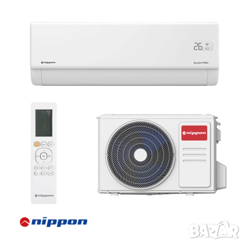 Nippon KFR 18 GLORY PRO – Инверторен климатик 18000 BTU, Wi-Fi, Клас A+++ с Включен монтаж