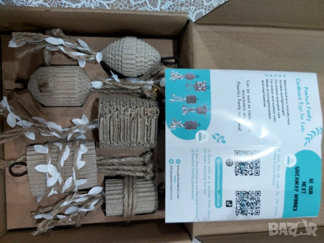 Комплект играчки за котки, снимка 2 - За котки - 52606686