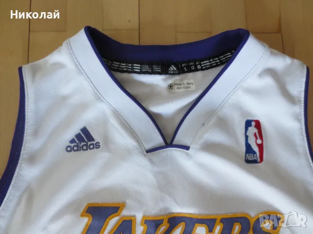 Adidas NBA Jersey Lakers Kobe Bryan детски потник, снимка 7 - Детски тениски и потници - 47192815