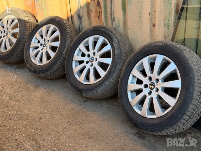 Джанти с Гуми 17-ки Хонда црв Хюндай ix35 Kia Sportage 235/60/5/17, снимка 4 - Гуми и джанти - 52949490