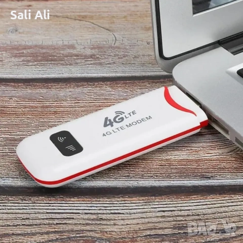 4G LTE Wireless USB Router Бисквитка Nano SIM WiFi 150Mbps Модем, снимка 4 - Друга електроника - 52673386