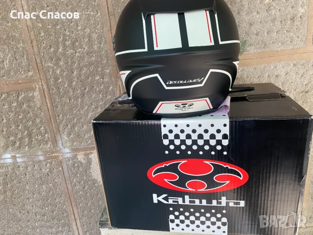 Каски Kabuto AEROBLADE 5 -    L и XL ,чисто нови, снимка 7 - Аксесоари и консумативи - 51054621