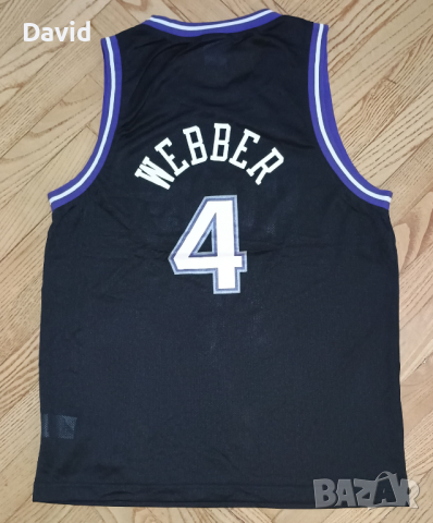 NBA оригинален потник на Sacramento Kings x Chris Webber, снимка 2 - Баскетбол - 44974303