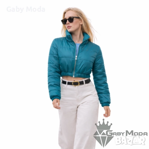 Дамски бомбър в два цвята, снимка 3 - Якета - 52922007