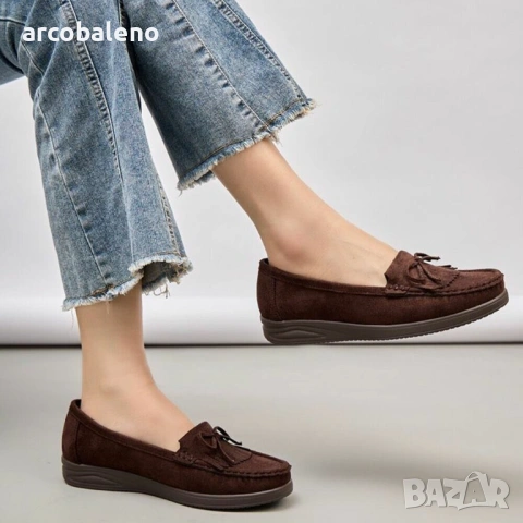 Дамски мокасини, 7цвята , снимка 7 - Дамски ежедневни обувки - 53817900