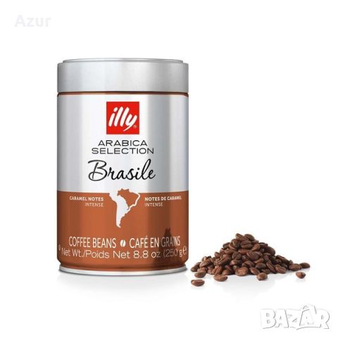 Кафе на зърна illy Arabica Selection Бразилия – 250 гр., снимка 1 - Кафемашини - 46261525