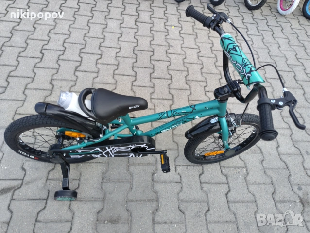 BYOX Велосипед 18" PIXY зелен, снимка 3 - Велосипеди - 53559050