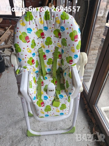 Бебешко столче за хранене, повивалник