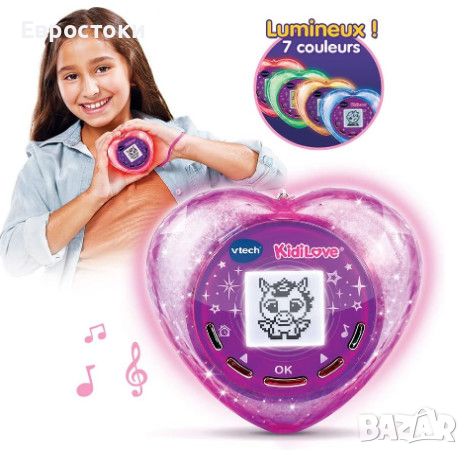 Интерактивна електронна играчка VTech KidiLove Magic Heart, снимка 2 - Образователни игри - 45657857