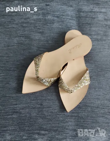 Чехли с блестящи каишки / Italy , снимка 9 - Чехли - 50163709