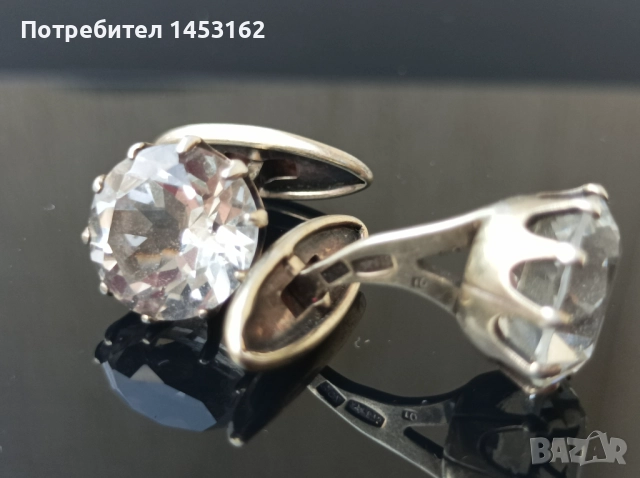 Старинни сребърни руски ръкавели, снимка 2 - Други - 51638592