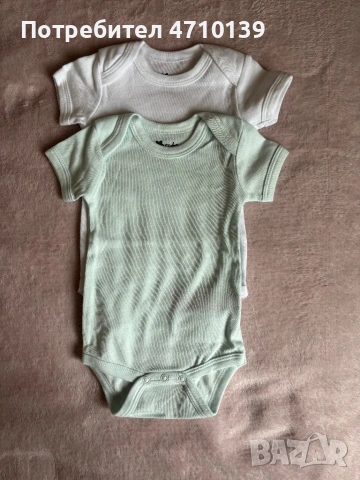 Бебешки дрешки, чисто нови. 3-6м , снимка 3 - Бодита за бебе - 53455857