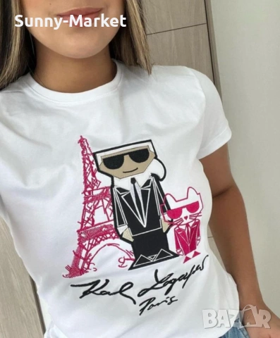 KARL LAGERFELD Дамски тениски XS-4XL