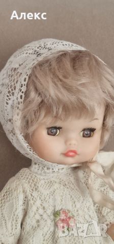 Винтидж кукла, маркиран, 1960г–1970г–Effe Franca Made In Italy, снимка 6 - Колекции - 45387505