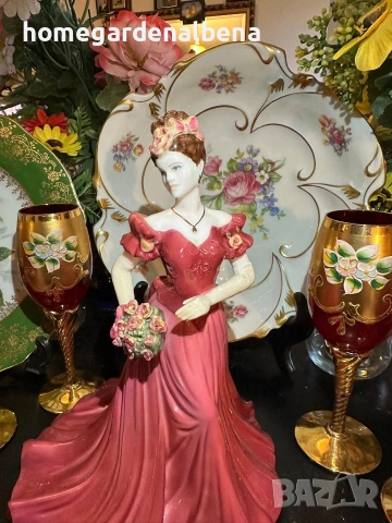 ✨ Колекционерска порцеланова фигурка Coalport England “Jenny” (1997), снимка 10 - Колекции - 54288870