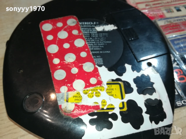 NIKOJ CX-CD302 CD PLAYER/RADIO 0309251215, снимка 14 - Радиокасетофони, транзистори - 51589894