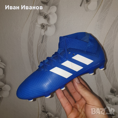 бутонки  Adidas Nemeziz 18.3 FG J  номер 35,5-36, снимка 15 - Футбол - 41147786