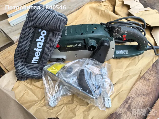 Лентов шлайф Metabo Bae 75 1010W, снимка 4 - Други инструменти - 48447300