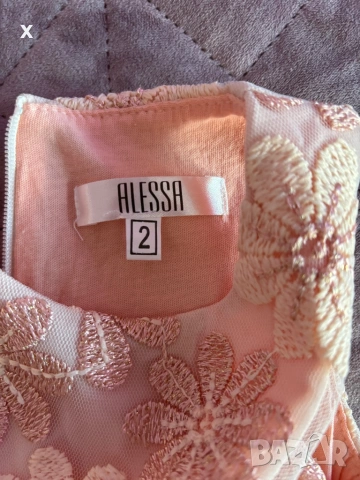 Рокля Алеса, снимка 2 - Бебешки рокли - 53204397