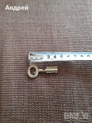 Стар метален ключ #21, снимка 2 - Колекции - 52630244