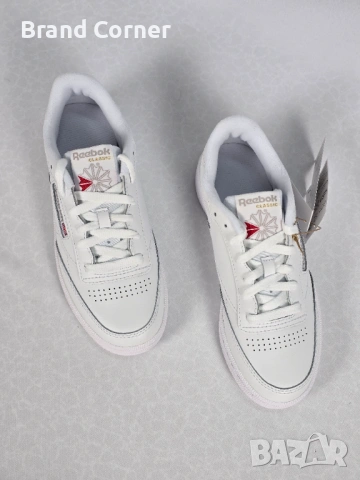 Нови дамски обувки Reebok Club C 85 - №37.5, снимка 2 - Кецове - 54290851