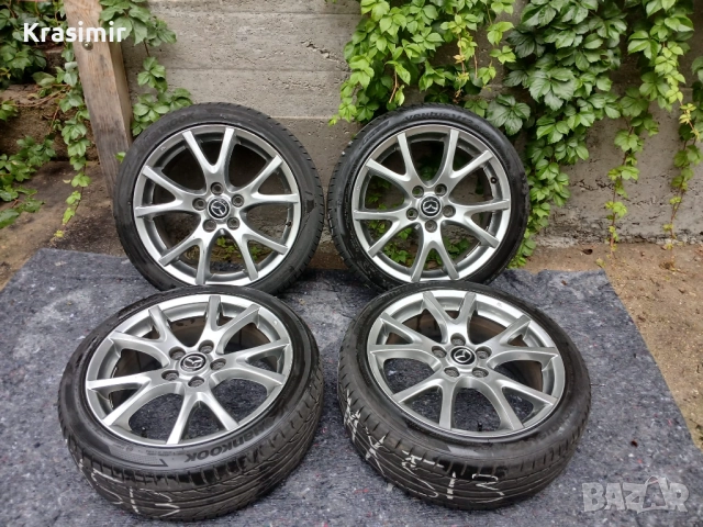 Алуминиеви джанти Mazda 17” 5x114.3 ET55 с гуми Hankook Ventus V12 Evo