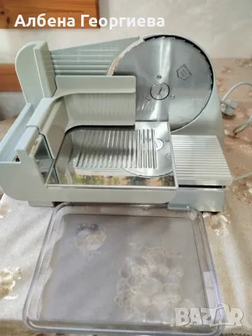 Колбасорезачка GRAEF- 130 W, снимка 6 - Кухненски роботи - 50141472